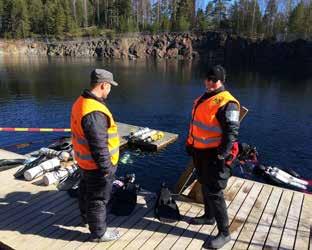 TOUKOKUU SUKELLUSVIIKONLOPPU HAVERIN KULTAKAIVOKSELLA Toukokuussa joukko sukeltajia Sukellusseura H2O:sta ja Polyteknikkojen Sukellusseura Kuplasta teki retken Haveriin.