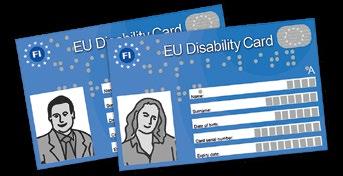 Korttia näyttämällä vammainen henkilö voi Suomessa ja muissa EU-maissa osoittaa tuen tarpeensa esimerkiksi matkoilla, tapahtumissa ja erilaisia palveluita käyttäessään.