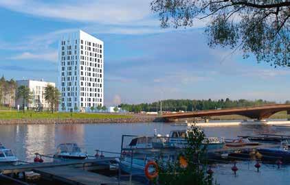 TULOSSA COMING LIGHTHOUSE JOENSUU Finland s tallest wooden apartment block is set to rise a full 14 storeys above the district of Penttilä in Joensuu.