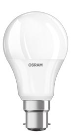 LED-LAMPUT PERINTEISELLÄ KUVULLA PARATHOM CLASSIC A Heatsink Erittäin pitkä elinikä jopa 25 000 tuntia 1 Korkea värinvakaus kapean binnauksen (SDCM) ansiosta helposti perinteisen lampun kompaktin