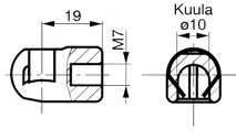 KIINNITYSPÄÄT A124-B124 A190-B190