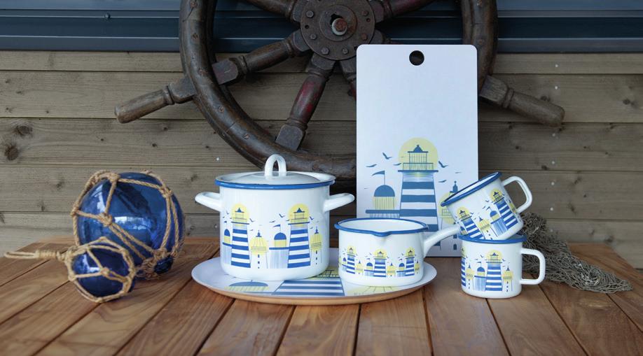 LIGHTHOUSE CANDLE ø8 cm x h8 cm, burning time 30 h