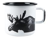 NORDIC ENAMEL MUG - THE MOOSE 8 dl