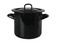 ENAMEL BOWL - BLACK 2 L 1316-200-07 +!