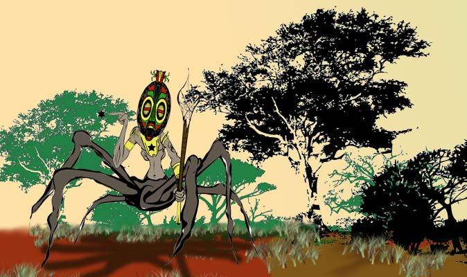 yhteisöjen tulisi yhdistää voimansa ja tehdä töitä yhdessä. Ananse sanoi: "jos teemme paljon töitä pelloilla, voimme voittaa nälänhädän ja keskittyä myös kehittämään kyläämme.