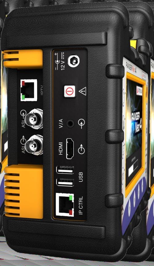 SIVU 18 19 21 22 23 24 25 27 26 OTT STREAMING 18 Virtalähdeliitin 23 ASI-TS lähtö 19 ETHERNET-liitin 24 HDMI-lähtö ON/OFF-näppäin 25 USB-liittimet 21