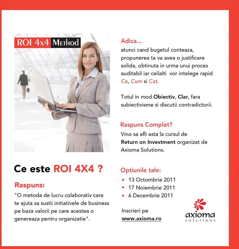 struiascã sau sã-ºi consolideze o carierã în aceste domenii, mai puþin cei aflaþi în poziþii de middle sau top management, precizeazã Hilde Corbu, PMP, MVP, Managing Partner Trilex.