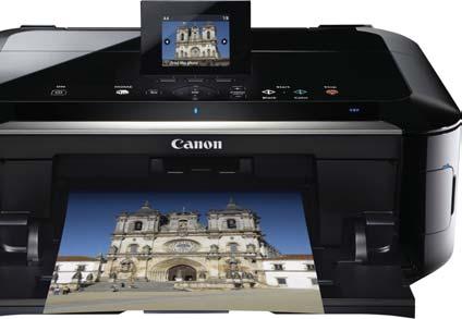 Multifunþionalã superioarã, calitate ridicatã ºi conectivitate Wi-Fi Canon PIXMA MG5350 PIXMA MG5350, cu finisare pe negru lucios, dispune de o interfaþã centralã cu ecran TFT color de 7,5cm ºi oferã