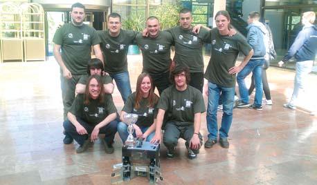 Одржано Десето отворено национално првенство у роботици - Еуробот вести Медаља части декану проф.