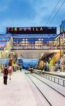 kaupungin keskustassa. Kauppakeskus Grani on paikalliskeskus, joka erinomaisen sijaintinsa sekä palveluntarjonnan ansiosta palvelee kauniaisten lisäksi myös muita lähialueen asukkaita.