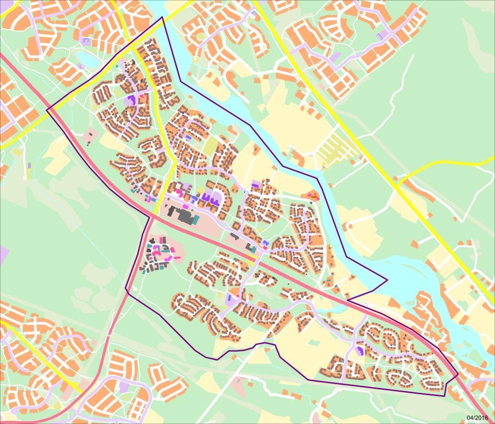 4. Yhdyskunta- ja asuntorakenne Asuntorakenne Tavoitesuunnitelman suunnittelualueella oli vuoden 2016 lopussa yhteensä 3720 asuntoa.