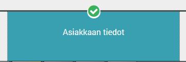 19 3.3 Asiakkaan tiedot (asiakas täyttää) Asettamanasi linkin lähetyspäivänä asiakas saa Hyvinvointianalyysista sähköpostiviestin, jossa olevan linkin kautta hän pääsee itse täydentämään