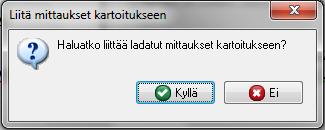 Mittausjaksoja saattaa olla useampia, mikäli tallennus on jostakin syystä jakson aikana katkennut. Huom!