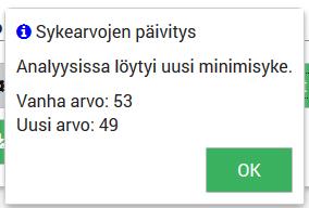 39 Raporttien luonti kestää hetken. Tyypillisesti ohjelma ilmoittaa, että jaksolta on löytynyt uusia sykearvoja.