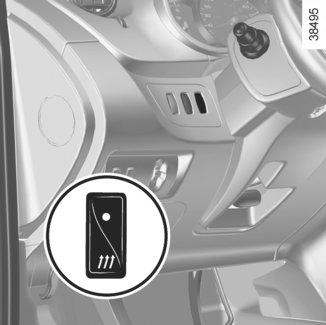 LISÄLÄMMITIN (1/2) 1 2 4 3 Automallista riippuen lisälämmitin on tarkoitettu matkustamon lämmitykseen.