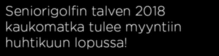 Suomen Golfseniorien kaksi ensimmäistä Matkaseurakisaa järjestettiin Peuramaan kentällä ja viime vuonna olimme Hartolan kuningaskunnassa. Tänä vuonna palaamme jälleen Uudellemaalle.