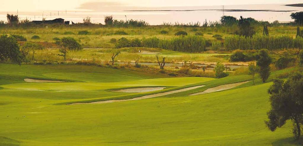 Alhaalla Boavista Golf & Spa Resort -kenttä. Golfseniorit ovat ottaneet innostuneesti vastaan Long Stay -pelimatkat.
