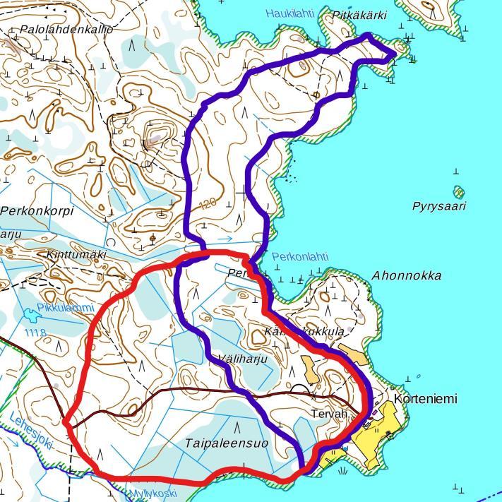 15. Pohjantikan kierros, Tammela Korteniementie 270 31350 Tammela 5 km 4 km / 5 km 1,5 h / 2 h Routes starts from the