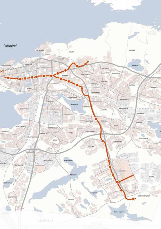 Nysse Ratikka Raitioliikenne alkaa vuonna 2021, ja myös bussiliikenteeseen tulee silloin muutoksia.