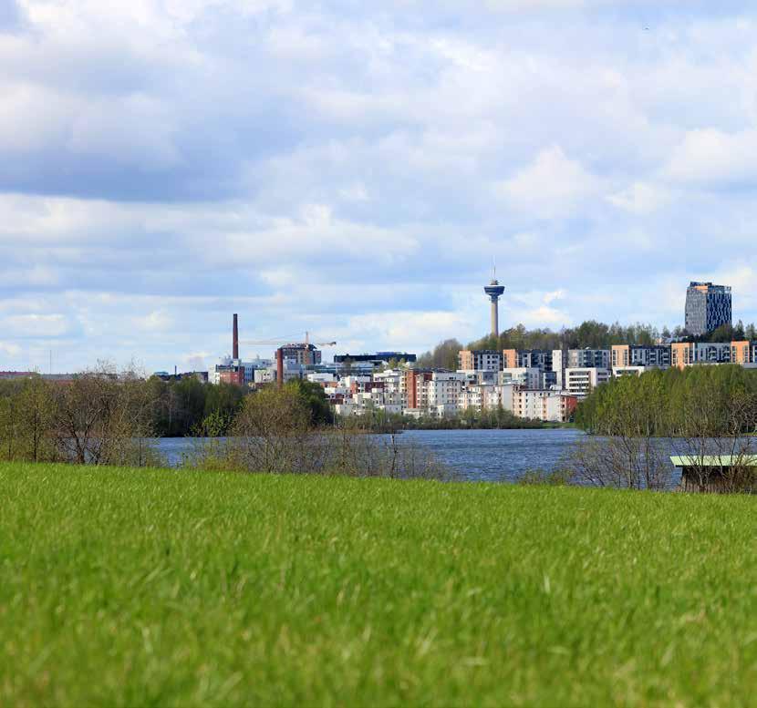 Tampere osana kaupunkiseutua Tampere on ympäröivän kaupunkiseudun keskus ja Pirkanmaan maakunnan sydän.