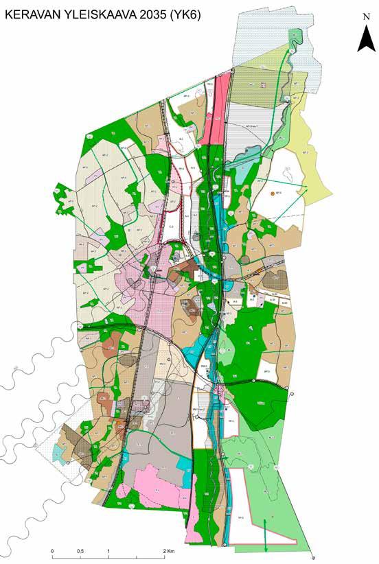 Yleiskaavat KERAVAN YLEISKAAVA 2035 (YK6) Kaupunginvaltuusto hyväksyi Keravan yleiskaavan 2035 kokouksessaan 7.11.2016. Yleiskaavan päätavoitteena on ollut Keravan yleiskaavan ajantasaistaminen.