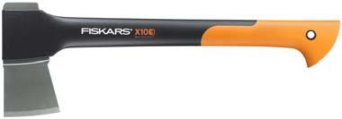 Fiskars X3 VESURI 505 mm FS126003 pienpuuston harventamiseen ja oksien leikkaamiseen paino 450 g pituus 505 mm pakkauskoko: 1/4 6411501260031 Fiskars Xsharp KIRVEEN TEROITIN FS120740 kaksi teroitinta