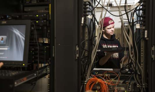 tekee ja ylläpitää yritysten nettisivuja ja tietojärjestelmiä, myy ja markkinoi IT-alan tuotteita tai vastaa käyttäjien koulutuksesta ja opastuksesta. Huom.