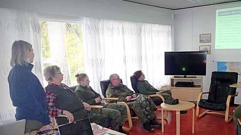 Näin on syntynyt oma Pauha-henki, joka näkyy sitoutumisena vapaaehtoiseen maanpuolustustyöhön ja toveruutena, jonka aistii niin hikisimmässä taistelutilanteessa, yhteisessä telttayössä,