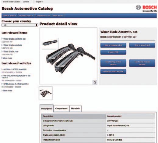 de en sv fi it Online-Katalog für Kraftfahrzeug- Ausrüstung Online Catalog for Automotive Parts Online-katalog för fordonsutrustning Online-kuvasto