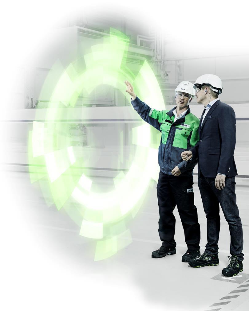 Valmet Industrial Internet offering Applications and services Data visualization, reporting and guidance Equipment and process performance reporting Fleet performance reporting Visualization and