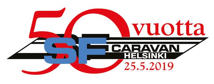 SF-CARAVAN HELSINKI ry 50 VUOTTA Tervetuloa juhlimaan yhdistyksemme 50-vuotista taivalta Järvenpäään Vanhankylänniemeen 24.-26.5.2019.