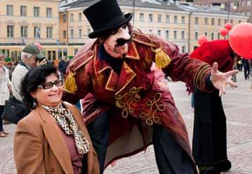 På programmet stod bland annat historiska danser, en barnkonsert, kostymprakt