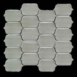 Marca Corona Chalk White 7,5x30cm matt 6. Cerim Onyx of Cerim White 80x80cm lucido 6.