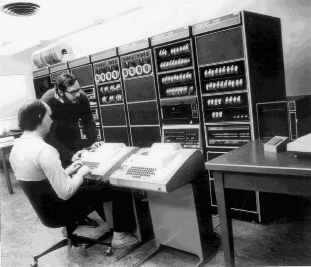 Ken Thompson & Dennis Ritchie http://www.