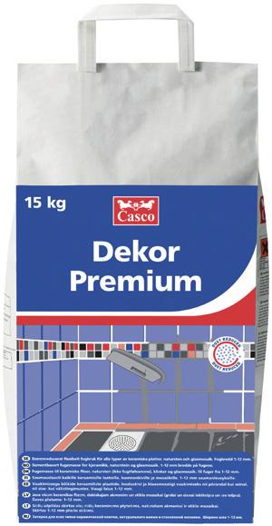 CASCO DEKOR PREMIUM SAUMALAASTIEN JA SILIKONIEN VÄRIT 4100 VALKOINEN Saumalaasti Decor Premium 15 kg, 500636781 4101 VAALEANHARMAA 4102 MANHATTAN Saumalaasti Decor Premium 15 kg, Saumalaasti Decor