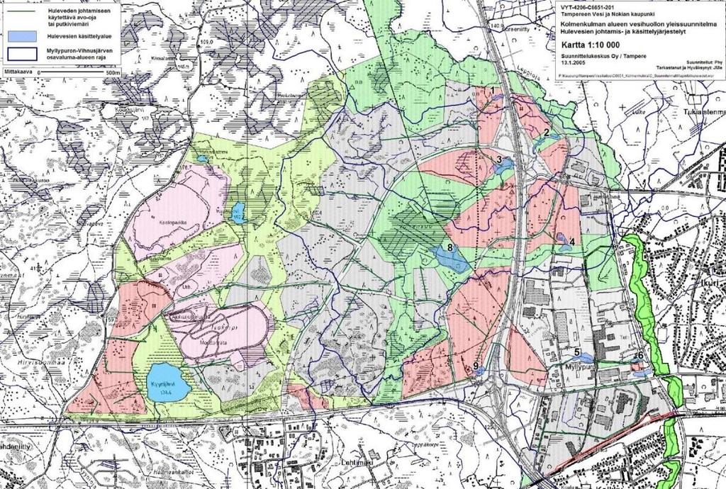 FCG SUUNNITTELU JA TEKNIIKKA OY Raportti 15 (45) Environment Oy 2006).