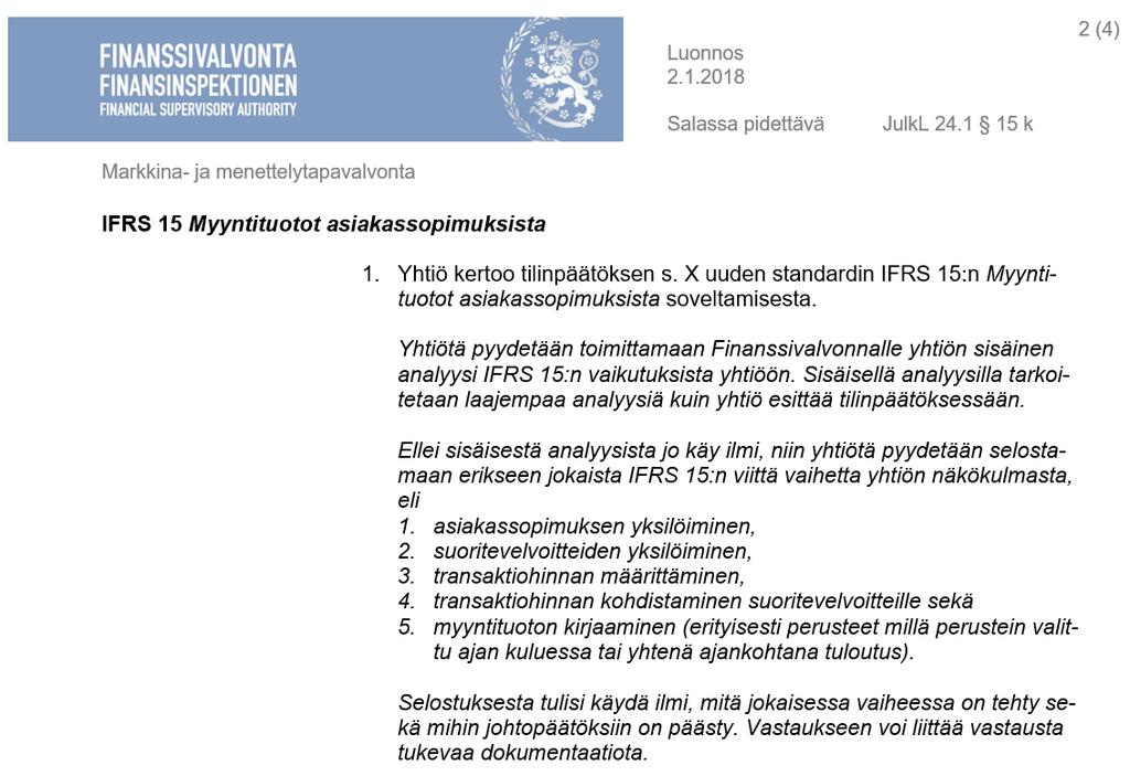 Fiva pyytänyt