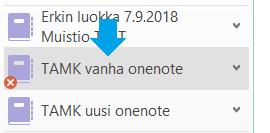 OneNote-muistion synkronointi- ja kopiointiongelmat Jos uudesta TUNI OneDrivesta avatussa OneNote-muistiossa ilmenee ongelmia ja/tai saat synkronointivirheitä, kannattaa vanha OneNote-muistio viedä