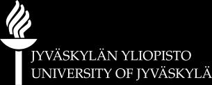 TIETEELLISEN TUTKIMUKSEN TIETOSUOJAILMOITUS JYVÄSKYLÄN YLIOPISTO TIETOSUOJAILMOITUS TUTKIMUKSESTA TUTKIMUKSEEN OSALLISTUVALLE 2.11.2018 1.