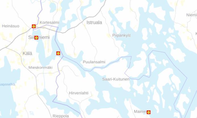 Kälkäjoki 1 Siikavesi 1