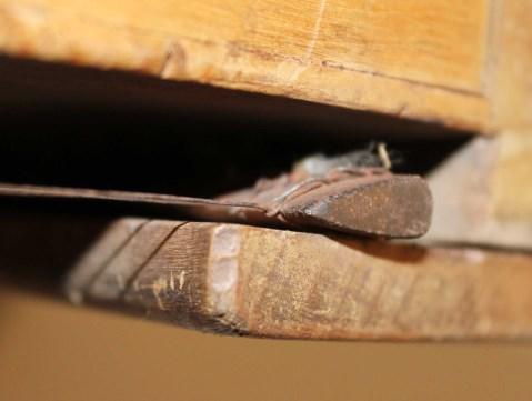 23 Ponsipäässä kielet on kiinnitetty päätyprofiililtaan