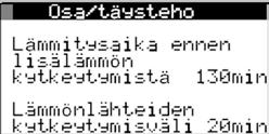 R Suomalaisia maalämpöpumppuja vuodesta 1983 PERUSNÄYTTÖ Huonelämpötilan muutos Kotona/Poissa Ajastustoiminto Käyttöveden tehostus Mittaukset Varaajan asetukset Säätökäyrät Ajastustoiminnot Muut