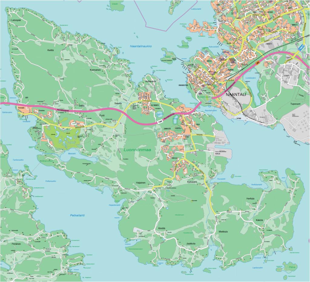 1 PERUSTIEDOT on lähtenyt käyntiin maanomistajien esityksistä sekä kaupungin muuttuneista maankäytön tarpeista. Muutos koskee yksittäisiä kohteita Luonnonmaalla. 1.