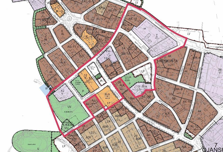 Maanomistus Sastamalan kaupungin maanomistus ilmenee oheisesta kartasta. Muu maa-alue on yleensä yksityisten asunto- tai kiinteistöosakeyhtiöiden omistuksessa.