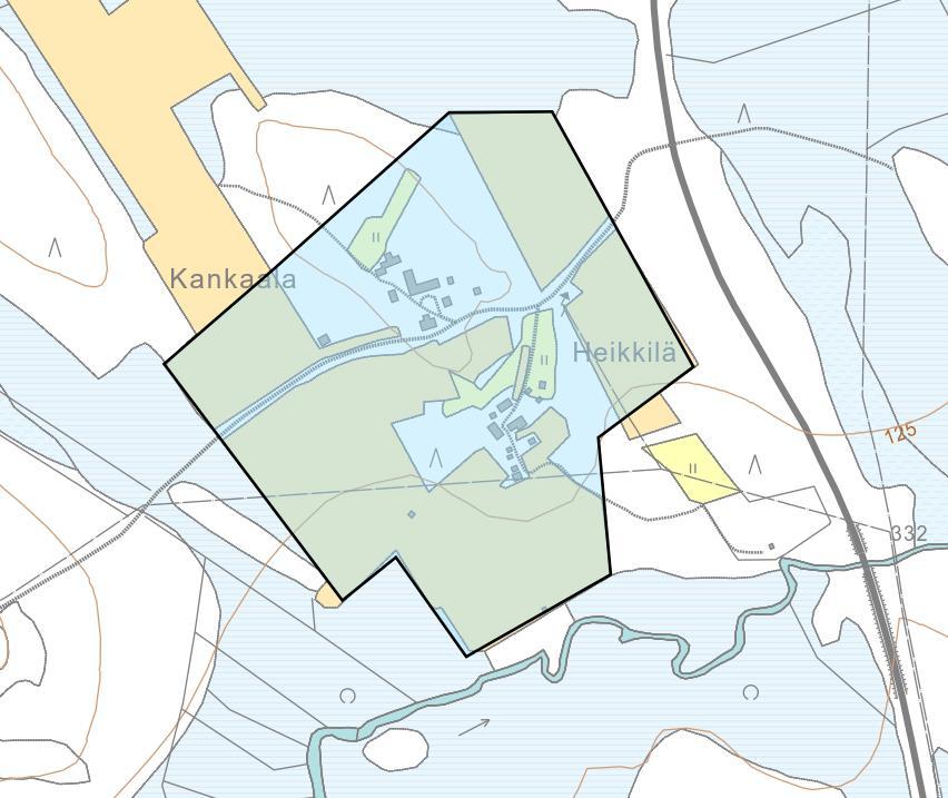 Kankaala ja Heikkilä sijainti: Mustosentie 3-4, 92930 Pyhäntä tyyppi: agraarimaisema ajoitus: 1930-1960 alueen sisältämät