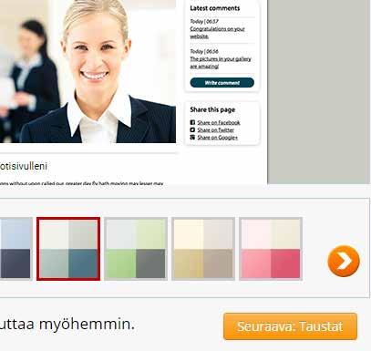 Kieli Suomi/ englanti Näin luot omat kotisivut Saat perustettua omat kotisivut SimpleSite-palveluun kymmenessä