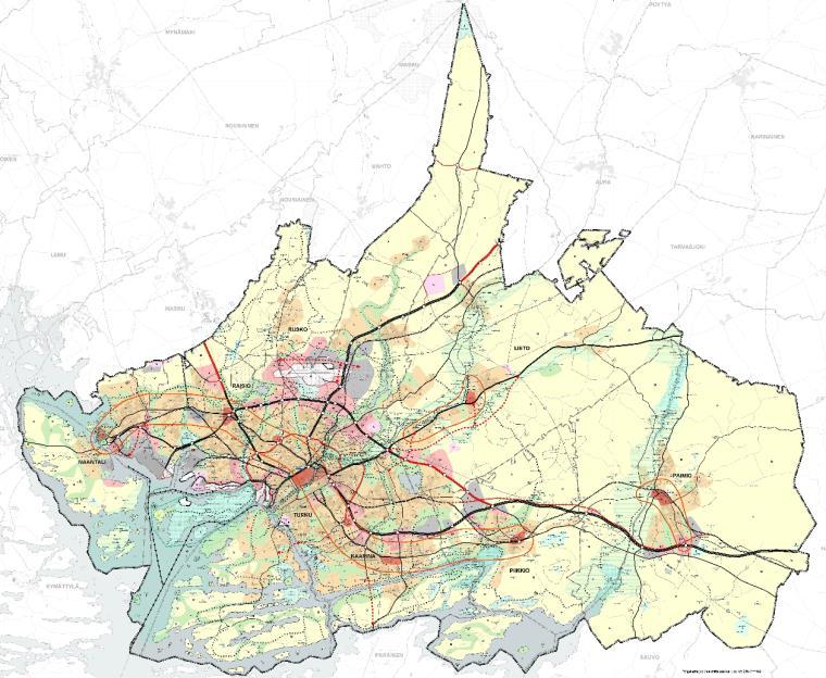 LÄHTÖKOHTIA YLEISKAAVALLE Yleiskaavan lähtökohdat ja tavoitteet on kuvattu laajasti erillisessä raportissa Yleiskaava 2035: Lähtökohdat ja tavoitteet (2013).