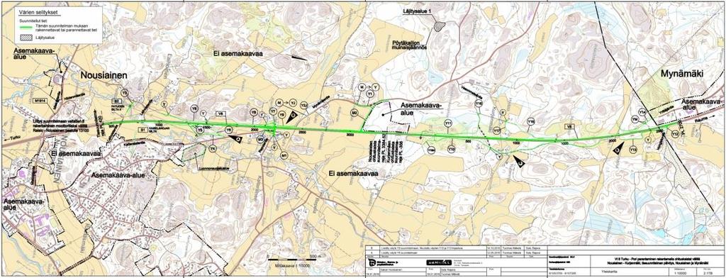 Vt8 parantaminen Nousiainen - Kurjenmäki