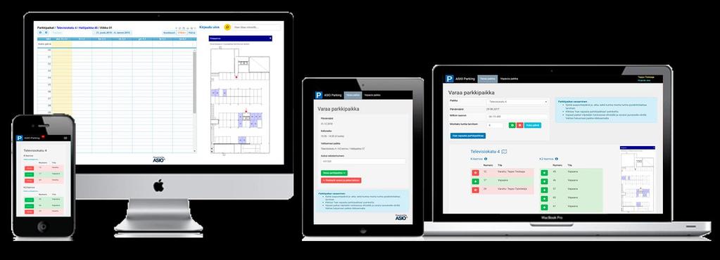 Asio Parkkivaraus Asio Parkkivaraus on parkkipaikkojen varausohjelmisto ja varauspalvelu netissä ja mobiilissa.