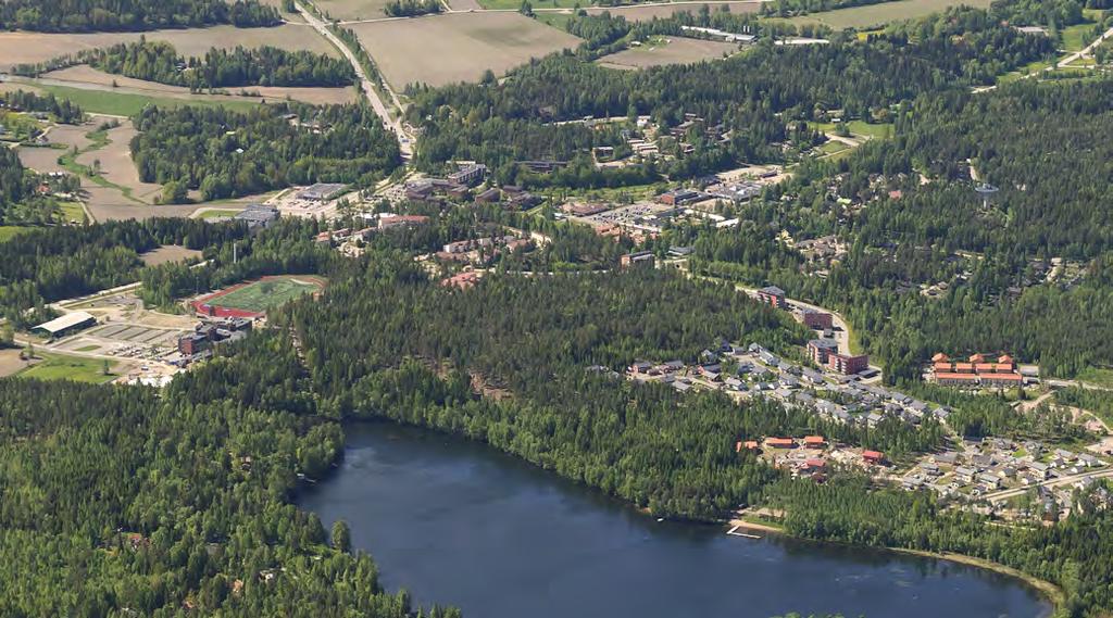 Alueen oloista ja ominaisuusista johdetut tavoitteet Alueen suunnittelussa ja raentamisessa tue huomioida alueen sijainti Tasträset:n (Taasjärven) tuntumassa.